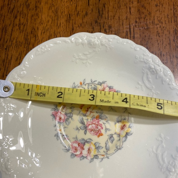 Taylor Smith cup and saucer. Vintage floral pattern - Picture 3 of 9